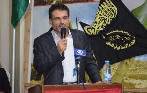 علي أبو شاهين مسؤول حركة الجهاد الاسلامي الفلسطينية فى لبنان-وفا